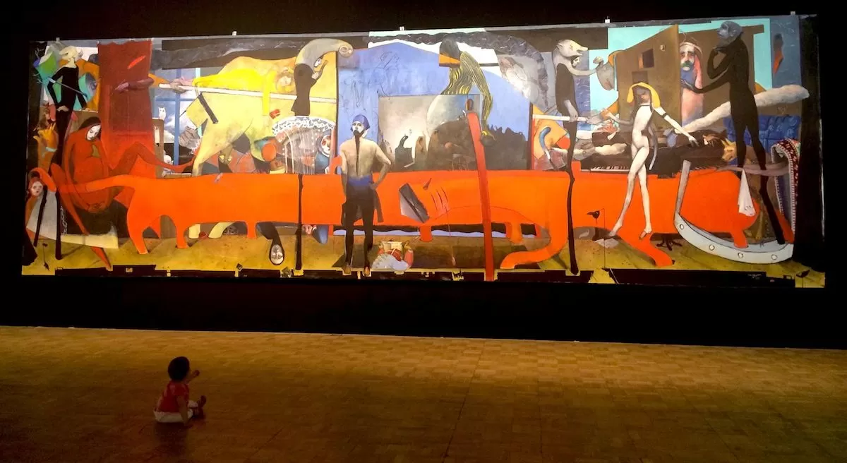 Картина нашего преподавателя, художника Андрея Восканяна (GASOYAN) "SORROW" посвящена жертвам геноцида армян