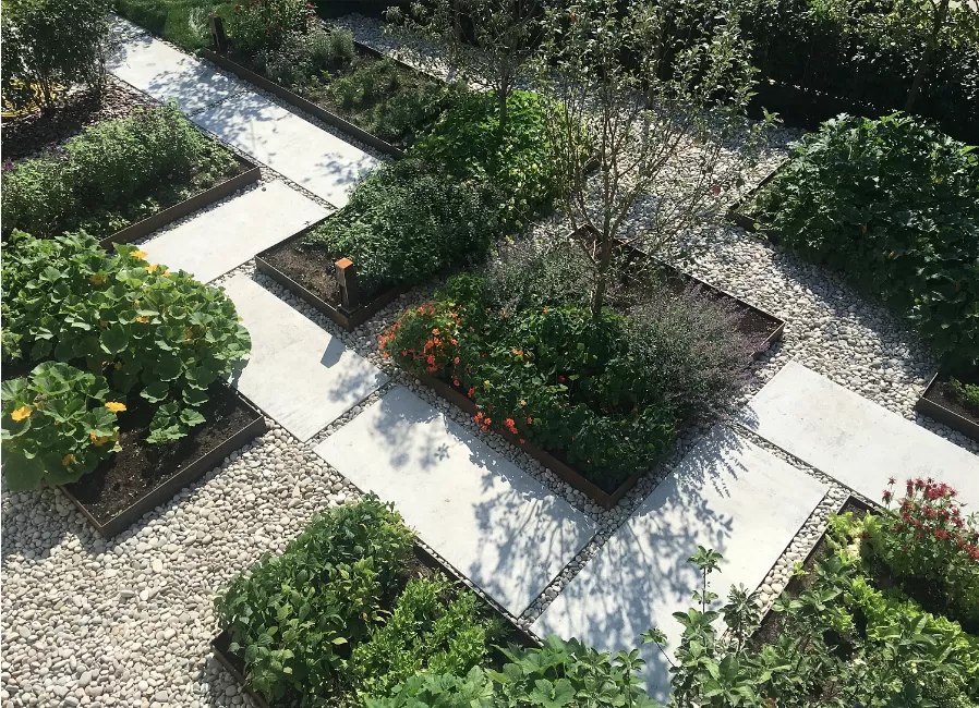 Ландшафтный дизайн "Модернистский сад"